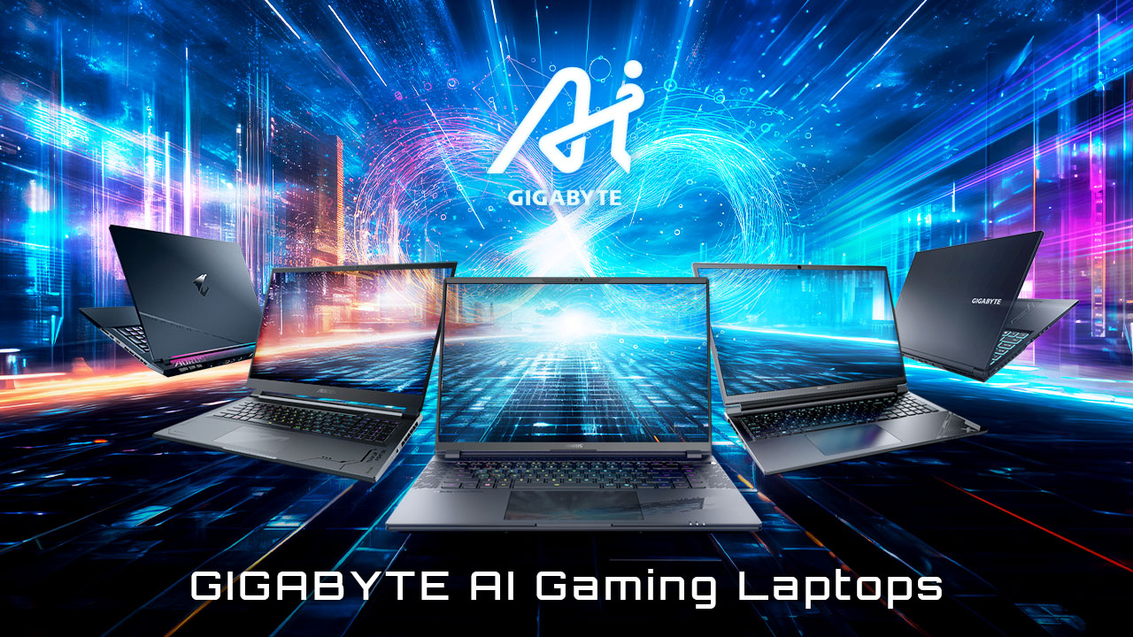 Riding the AI wave GIGABYTE Unleashes AI Gaming Laptops at CES 2024